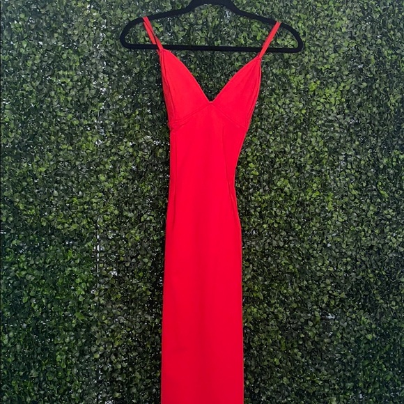 Dresses & Skirts - Red Strap Dress